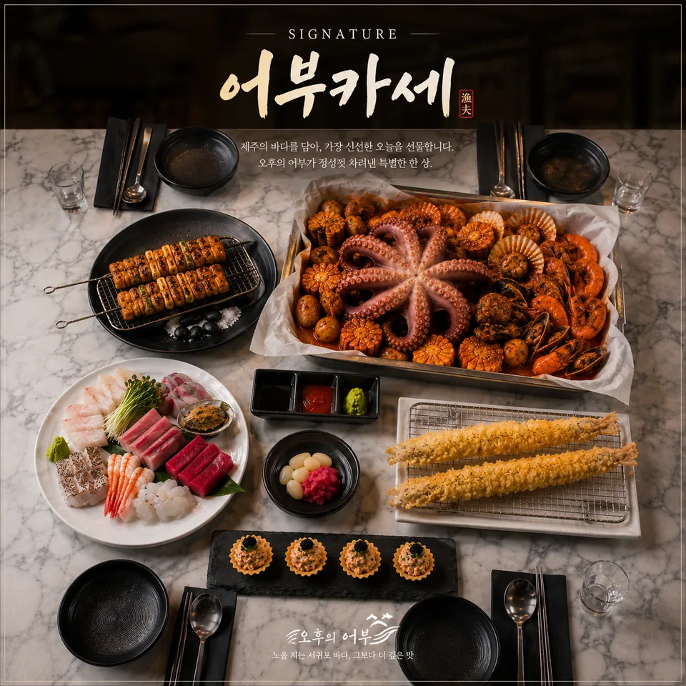 서귀포시 생선회 오후의어부 서귀포 올레시장점 대표