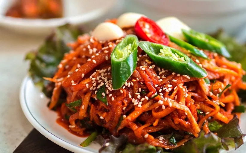 순천시 한식 봄여름가을겨울 대표 메뉴 회무침