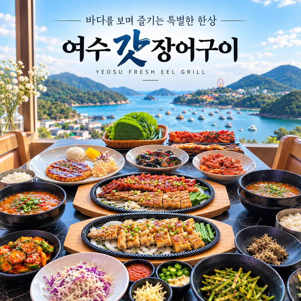 여수시 장어 여수갓장어구이 대표